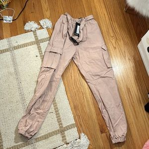 Pink Cargo Pants size 2- BRAND NEW